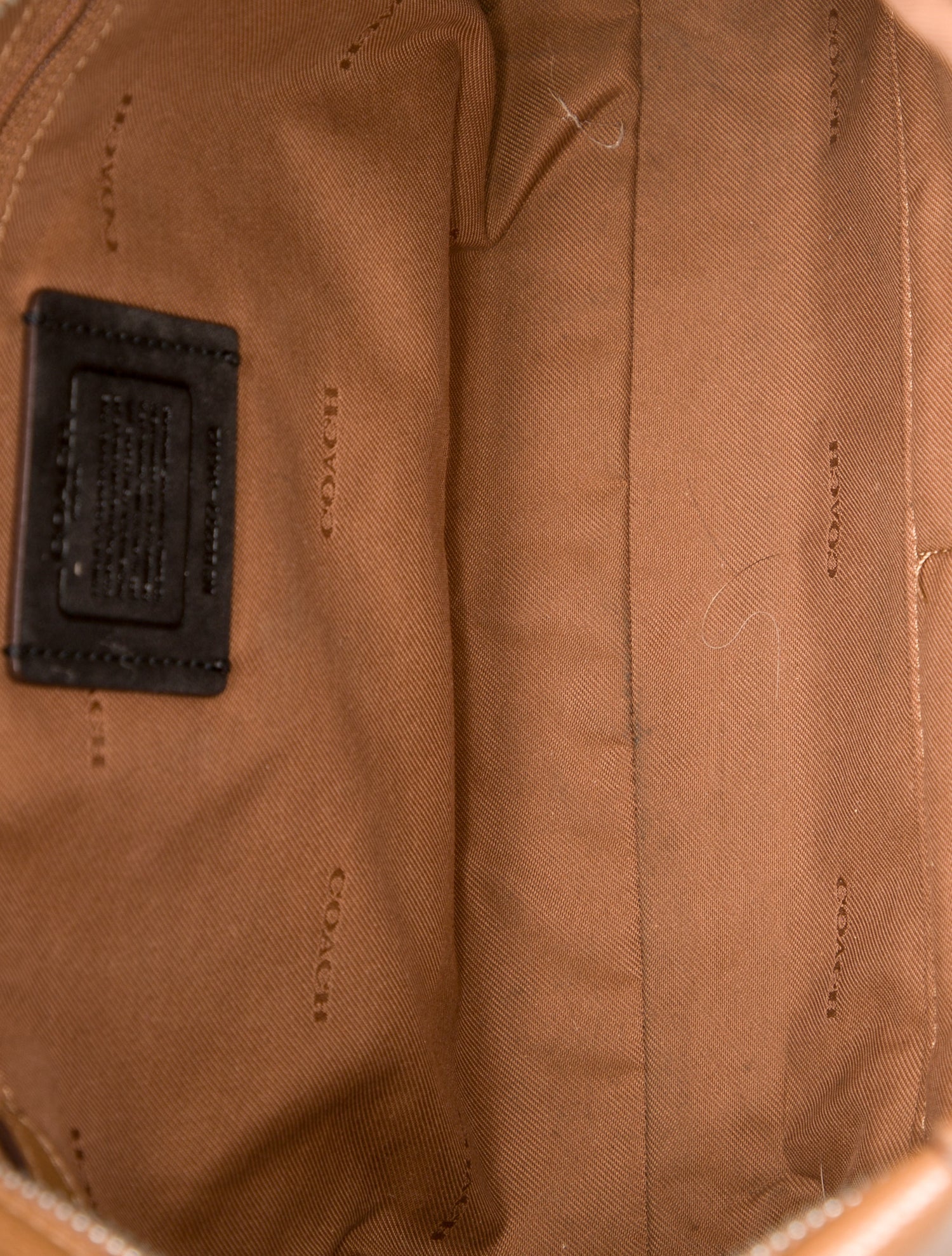 Coach Leather Shoulder Bag